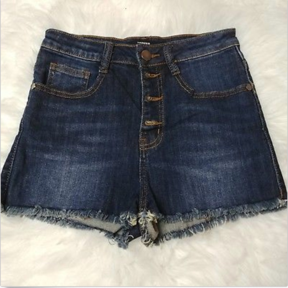 Harper Jean Shorts Button Fly